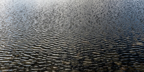 ripples in the water
