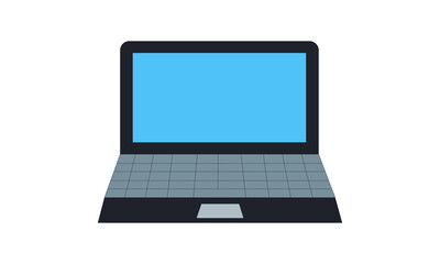 Laptop, computer, display, notebook, desktop, monitor, network, pc, technology-free vector icon