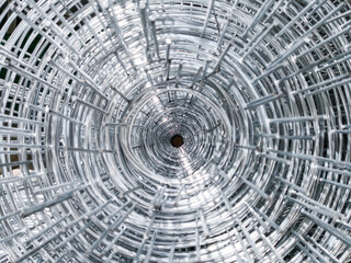 Steel bar preparing for building construction.