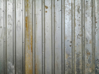 Old metal sheet with rust and dirty material texture.