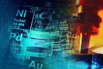 DNA encoding. Text with nucleobases.