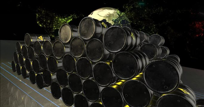 Diminution des stocks de p&eacute;trole
