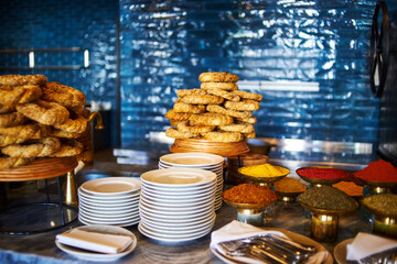 buffet reception snacks