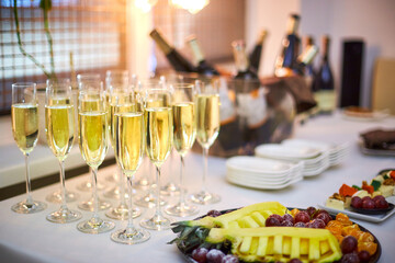 buffet reception snacks