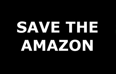 Fototapeta na wymiar Save the Amazon