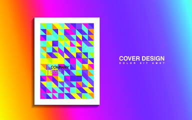 Fototapeta premium modern business brochure leaflet flyer 