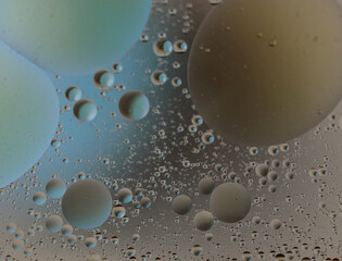 macro gotas de agua