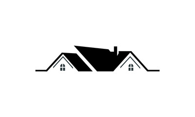 house logo design vector, symbol abstract house logo inspirations