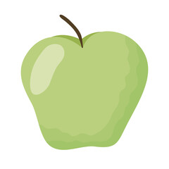 apple fresh fruit healthy icon