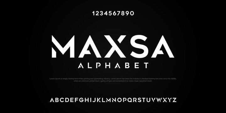 maxsa alphabet