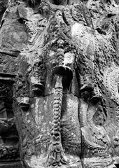 Fototapeta na wymiar Ancient temple near Siem Reap, Cambodia