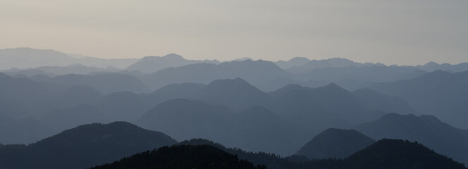 Fototapeta na wymiar Amazing Mountain View 