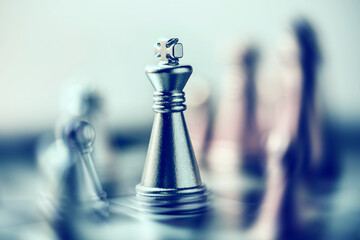 Chess. Win concept.