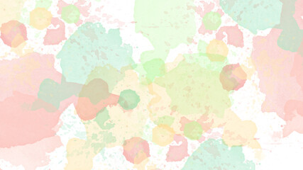 Billboard banner. Watercolor effect. Sale banner for web page, mobile phone, social media. Offer discount template design. Horizontal banner. Watercolor stains and brushes.