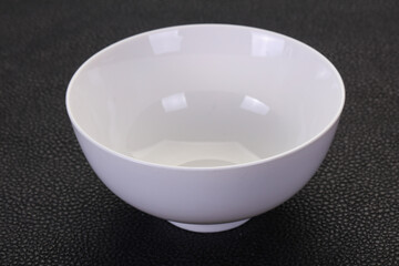 Empty ceramic bowl
