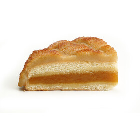 Slice of Almond Sweet Cake 