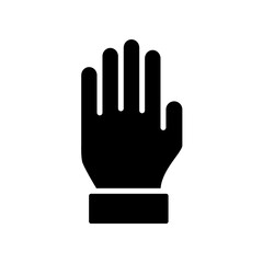 Fototapeta na wymiar glove icon design vector template