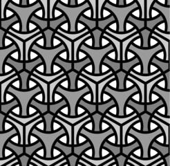 seamless star pattern, triangular, repetition