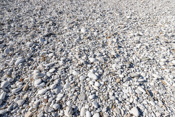 Stones on the riverbank