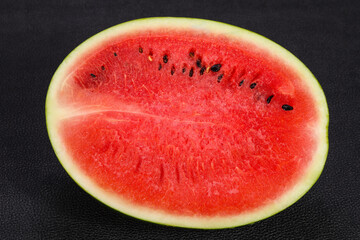 Ripe sweet juicy Half watermelon