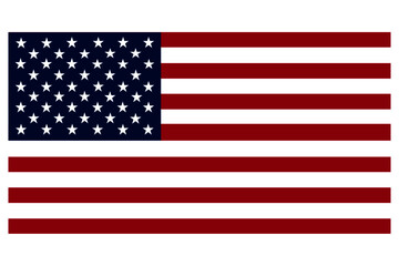 United States of America Flag vector graphic