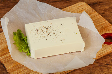 Greek cheese feta, still-life