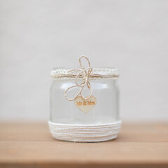 Petit pot pour décoration champêtre