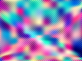 presentation holographic gradient vector template.