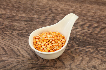 Dry peas for cooking