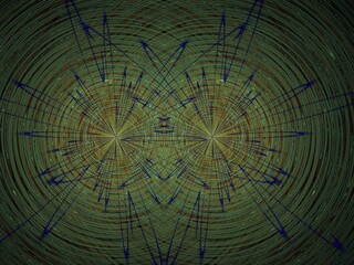 Imaginatory fractal background Image