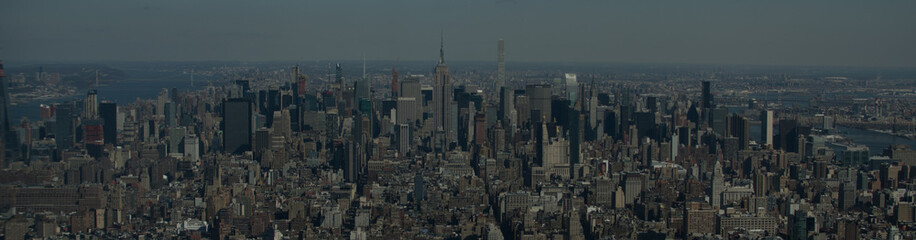 Fototapeta na wymiar New York City panoramic