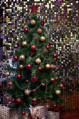 Christmas tree. New Year. New Year 2021.2022.