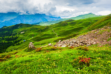 Fototapeta na wymiar Lauterbrunnen valley, Bernese Oberland, Switzerland