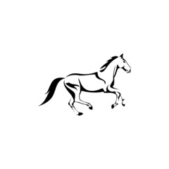 Obraz na płótnie Canvas Horse Farm, Race Horse, Horse Line,Horse