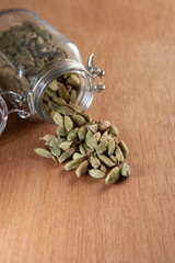 Grãos de cardamomo