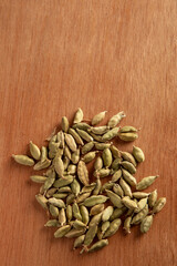 Grãos de cardamomo