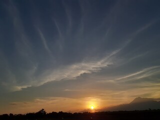 Obraz premium sunset in the sky