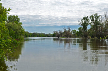 Obraz premium Spring flood