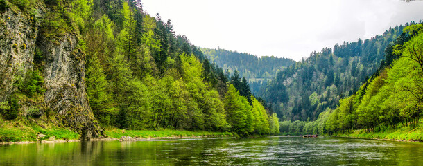 Rafting on the Dunajec River - Pieniny - Poland