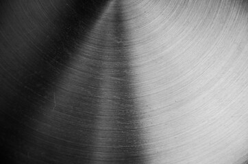 Black and white metal texture, polished metal background.