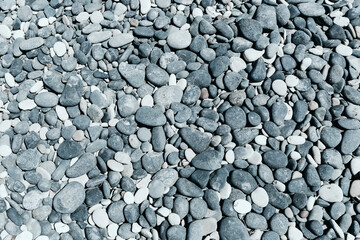 pebble texture stone beach. High quality photo