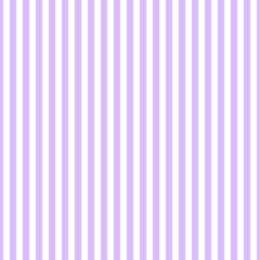 Vector seamless pattern of purple and white vertical stripes.