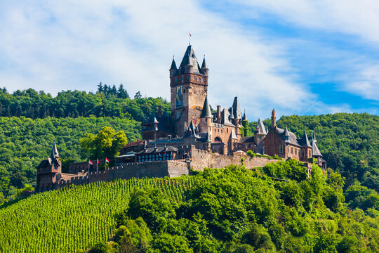Reichsburg Castle in Cochem, Germany