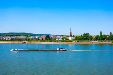 Obraz premium Bonn aerial panoramic view, Germany