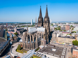 The Cologne Cathedral in Germany - obrazy, fototapety, plakaty