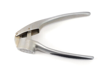 Garlic press isolated on white with Clipping Path