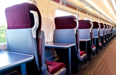 First Class Train Seating