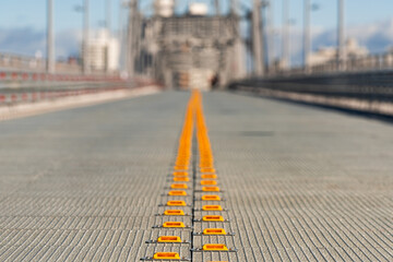 view of Florianopolis bridges, new and old bridge
