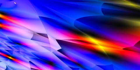 Abstract colorful fractal beauty background, geometric wallpaper