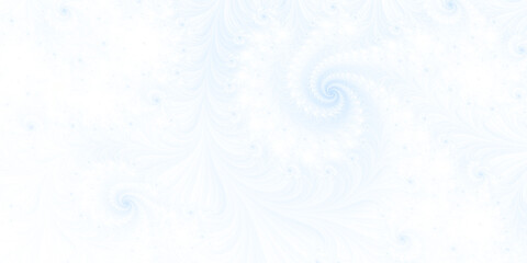 Beauty spiral fractal, light color floral wallpaper
